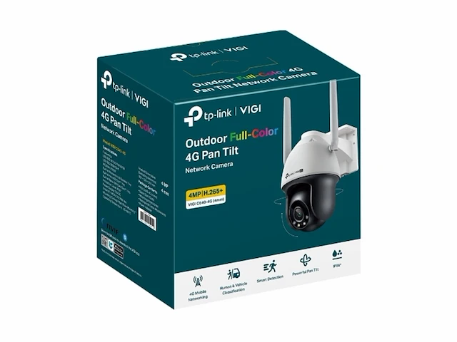 Tp-link vigi c540-4g v1 netwerkbewakingscamera pan tilt weerbestendig 4 mp - 2560 x 1440 - m12 montage - afbeelding 2 van  2