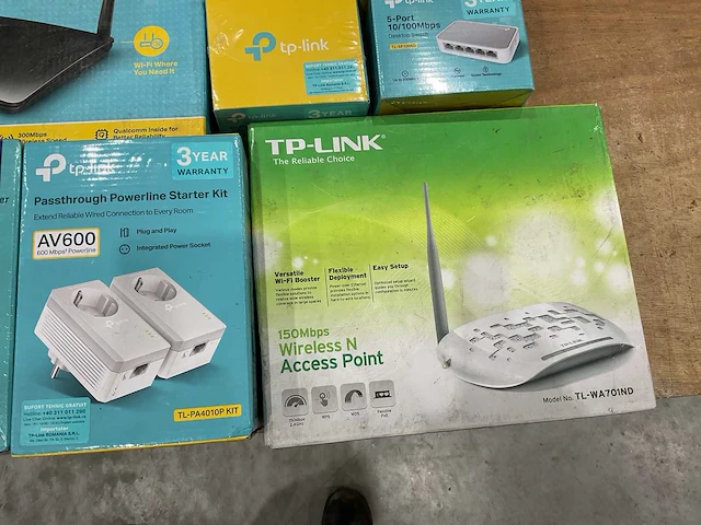 Tp link wifi, router & switch (16x) - afbeelding 3 van  8