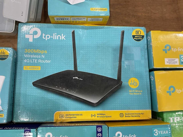 Tp link wifi, router & switch (16x) - afbeelding 5 van  8