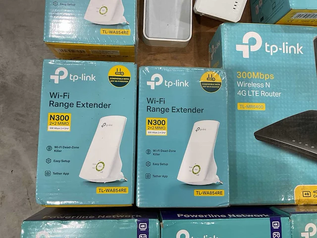 Tp link wifi, router & switch (16x) - afbeelding 6 van  8