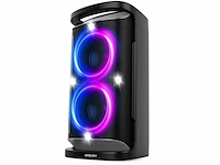 Tpbeat bluetooth luidspreker 160 w partybox met led lichtshow & 15 uur accuduur zwart - afbeelding 1 van  3