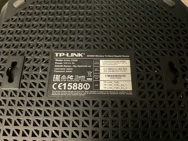 Tplink archer c3200 routers - afbeelding 3 van  3