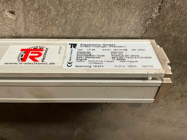 Tr electronic lp 38 4000 mm liniaire potentiometer (2x) - afbeelding 4 van  6