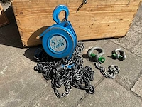 Tractel tralift kettingtakel 1.5 ton - met statieven - afbeelding 2 van  6