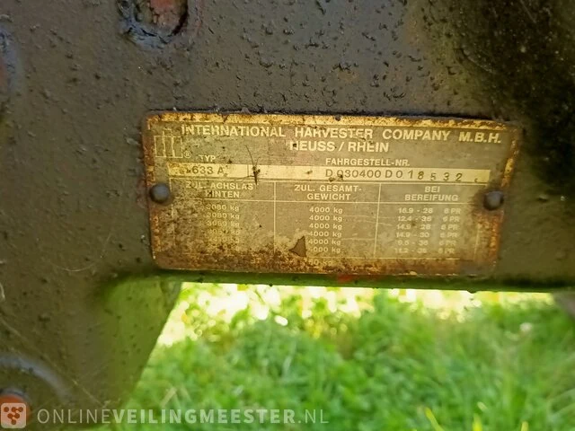 Tractor 4wd case international, 633 - afbeelding 11 van  27