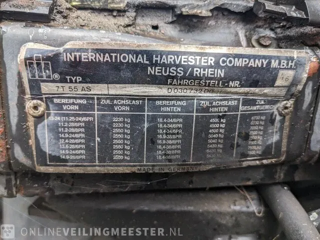 Tractor case ih, 956xl, rood, bouwjaar 1985 - afbeelding 48 van  52