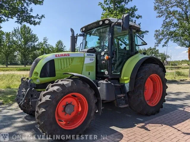 Tractor claas, arion 610, bouwjaar 2008 - afbeelding 1 van  47