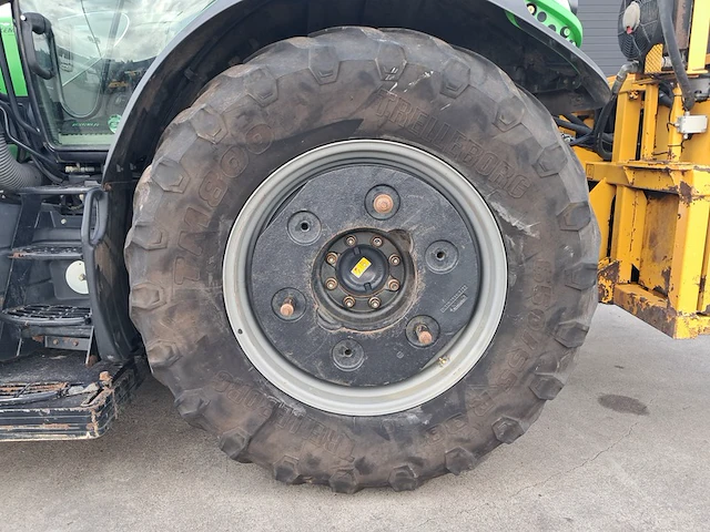 Tractor deutz-fahr, 6160 agrotron met maaiarm herder grenadier mbm5lp, bouwjaar 2014 - afbeelding 10 van  59