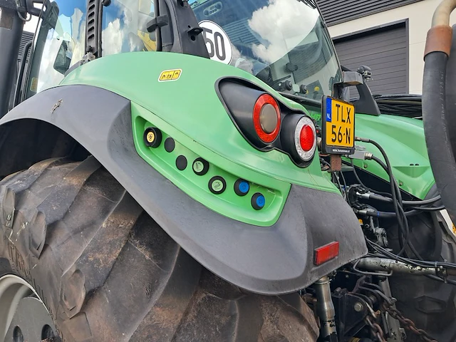 Tractor deutz-fahr, 6160 agrotron met maaiarm herder grenadier mbm5lp, bouwjaar 2014 - afbeelding 11 van  59
