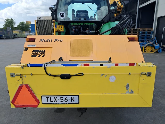 Tractor deutz-fahr, 6160 agrotron met maaiarm herder grenadier mbm5lp, bouwjaar 2014 - afbeelding 15 van  59