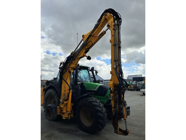 Tractor deutz-fahr, 6160 agrotron met maaiarm herder grenadier mbm5lp, bouwjaar 2014 - afbeelding 25 van  59