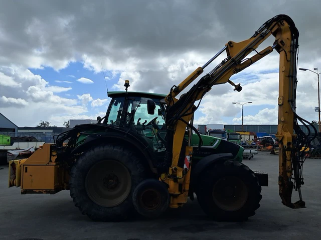 Tractor deutz-fahr, 6160 agrotron met maaiarm herder grenadier mbm5lp, bouwjaar 2014 - afbeelding 56 van  59