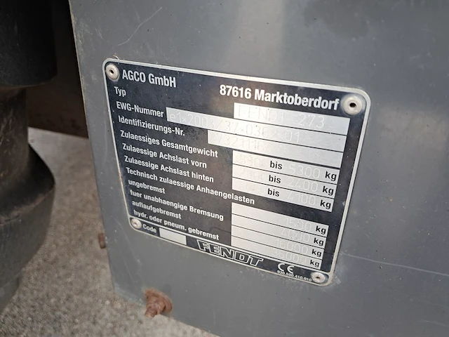 Tractor fendt, 210 p vario met maaiarm herder bk, bouwjaar 2011 - afbeelding 26 van  45