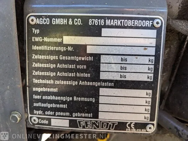 Tractor fendt, 260v, bouwjaar 2000 - afbeelding 48 van  50