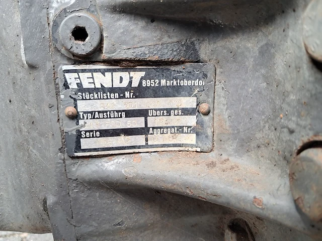 Tractor fendt, 280 p, bouwjaar 1992 - afbeelding 8 van  48