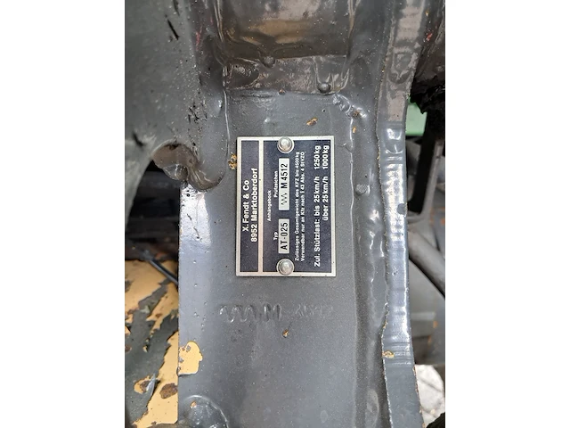 Tractor fendt, 280 p, bouwjaar 1992 - afbeelding 20 van  48