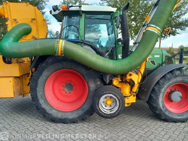 Tractor fendt, 716 vario tms 4wd met klepelmaaier herder en kipper veenhuis, bouwjaar 2010 - afbeelding 24 van  67