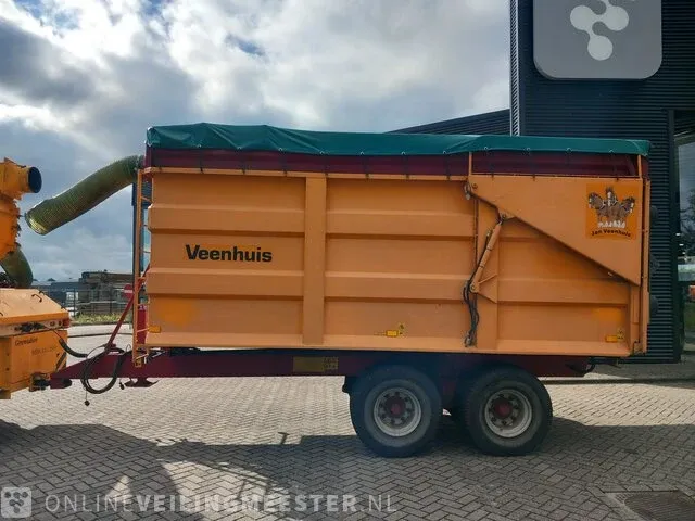 Tractor fendt, 716 vario tms 4wd met klepelmaaier herder en kipper veenhuis, bouwjaar 2010 - afbeelding 35 van  67