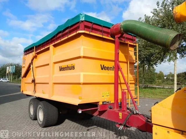 Tractor fendt, 716 vario tms 4wd met klepelmaaier herder en kipper veenhuis, bouwjaar 2010 - afbeelding 40 van  67