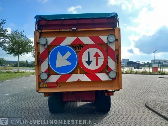 Tractor fendt, 716 vario tms 4wd met klepelmaaier herder en kipper veenhuis, bouwjaar 2010 - afbeelding 34 van  67
