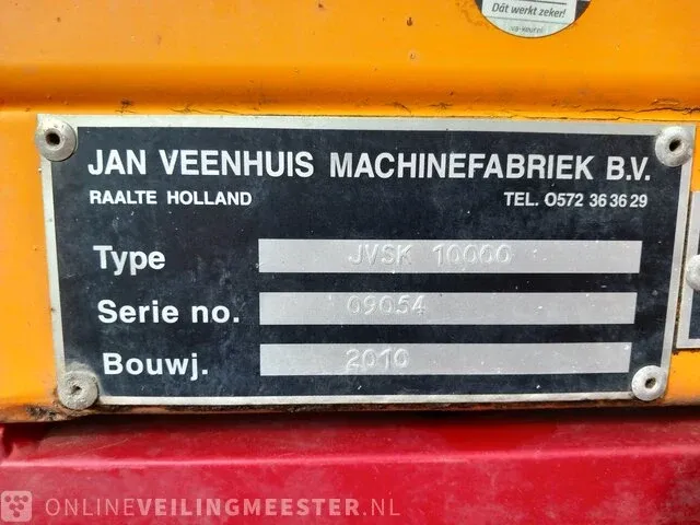 Tractor fendt, 716 vario tms 4wd met klepelmaaier herder en kipper veenhuis, bouwjaar 2010 - afbeelding 48 van  67