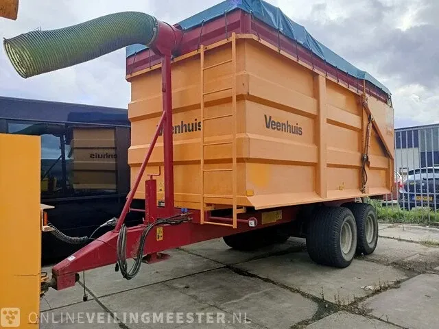 Tractor fendt, 716 vario tms 4wd met klepelmaaier herder en kipper veenhuis, bouwjaar 2010 - afbeelding 62 van  67