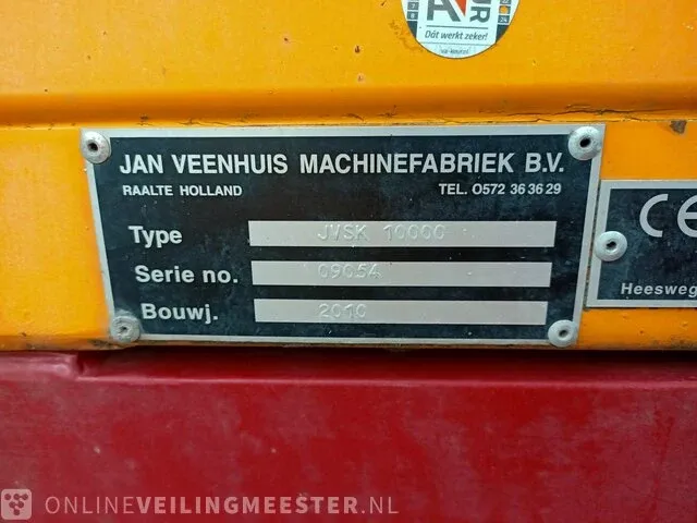 Tractor fendt, 716 vario tms 4wd met klepelmaaier herder en kipper veenhuis, bouwjaar 2010 - afbeelding 63 van  67