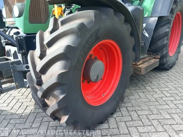 Tractor fendt, 716 vario tms 4wd met klepelmaaier herder en kipper veenhuis, bouwjaar 2010 - afbeelding 67 van  67