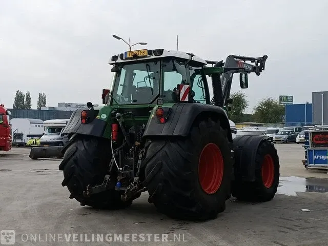 Tractor fendt, vario tms 411 met voorlader mailleux mx100, bouwjaar 2007 - afbeelding 2 van  47