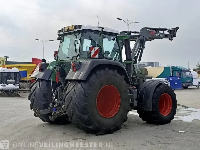 Tractor fendt, vario tms 411 met voorlader mailleux mx100, bouwjaar 2007 - afbeelding 3 van  47