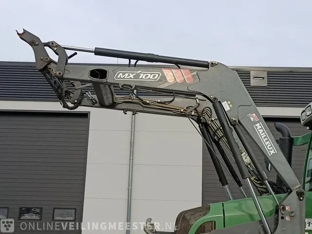 Tractor fendt, vario tms 411 met voorlader mailleux mx100, bouwjaar 2007 - afbeelding 8 van  47