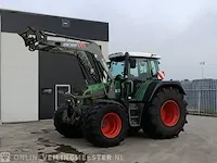 Tractor fendt, vario tms 411 met voorlader mailleux mx100, bouwjaar 2007 - afbeelding 12 van  47