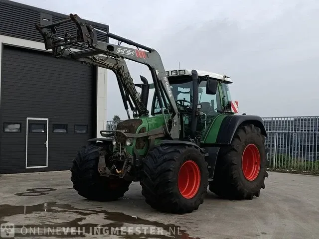 Tractor fendt, vario tms 411 met voorlader mailleux mx100, bouwjaar 2007 - afbeelding 23 van  47