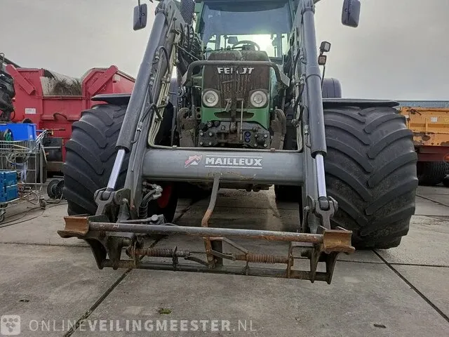 Tractor fendt, vario tms 411 met voorlader mailleux mx100, bouwjaar 2007 - afbeelding 40 van  47