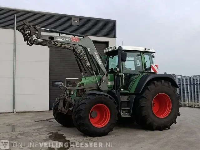 Tractor fendt, vario tms 411 met voorlader mailleux mx100, bouwjaar 2007 - afbeelding 34 van  47