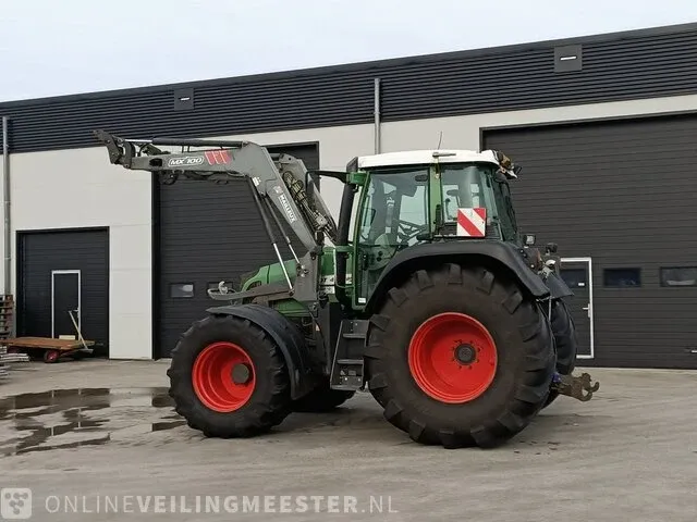 Tractor fendt, vario tms 411 met voorlader mailleux mx100, bouwjaar 2007 - afbeelding 45 van  47