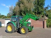 Tractor john deere, 6120 met voorlader en puinbak, bouwjaar 2003 | 8226h. | tvd-84-j - afbeelding 23 van  30