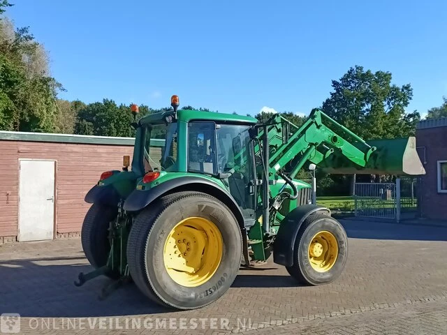 Tractor john deere, 6120 met voorlader en puinbak, bouwjaar 2003 | 8226h. | tvd-84-j - afbeelding 27 van  30