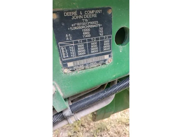 Tractor john deere, 6250r, bouwjaar 2019 - afbeelding 54 van  58