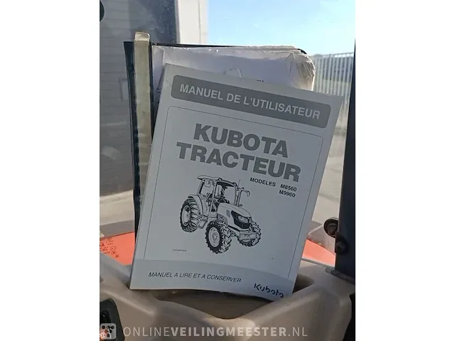 Tractor kubota, m8560, oranje, bouwjaar 2016 - afbeelding 25 van  44