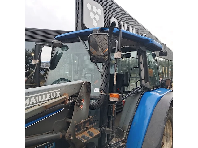 Tractor, new holland, tl70, 2003, met voorlader, mailleux mx 60 - afbeelding 2 van  62
