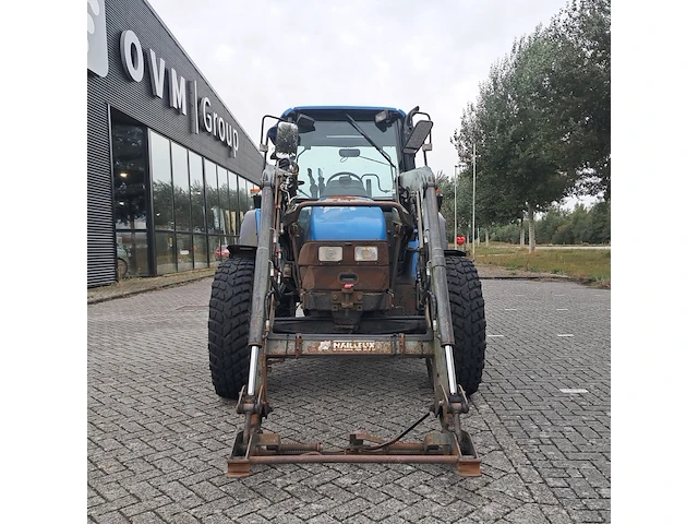 Tractor, new holland, tl70, 2003, met voorlader, mailleux mx 60 - afbeelding 12 van  62