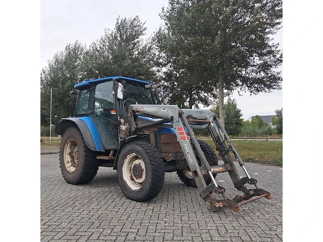 Tractor, new holland, tl70, 2003, met voorlader, mailleux mx 60 - afbeelding 23 van  62