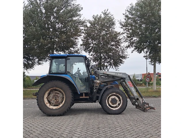 Tractor, new holland, tl70, 2003, met voorlader, mailleux mx 60 - afbeelding 34 van  62