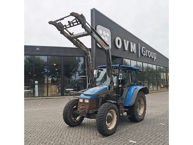 Tractor, new holland, tl70, 2003, met voorlader, mailleux mx 60 - afbeelding 46 van  62