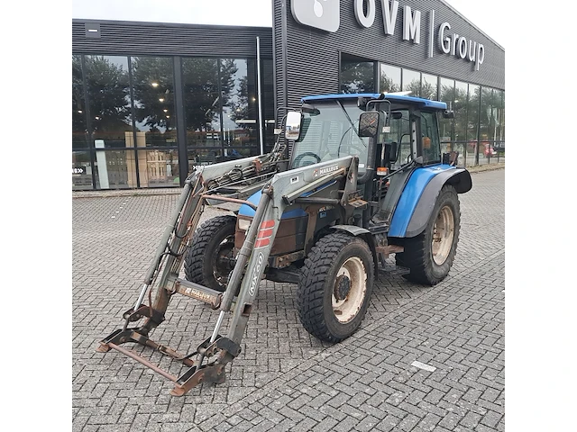 Tractor, new holland, tl70, 2003, met voorlader, mailleux mx 60 - afbeelding 62 van  62