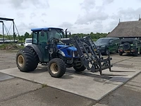 Tractor, new holland, tn60d met voorlader 520tl en vork, 2005 - afbeelding 2 van  52