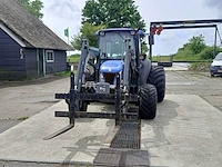 Tractor, new holland, tn60d met voorlader 520tl en vork, 2005 - afbeelding 6 van  52