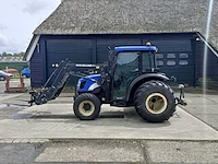 Tractor, new holland, tn60d met voorlader 520tl en vork, 2005 - afbeelding 12 van  52