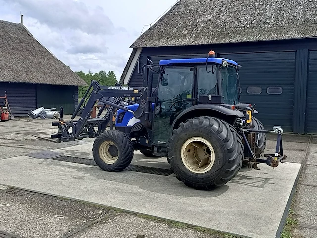 Tractor, new holland, tn60d met voorlader 520tl en vork, 2005 - afbeelding 23 van  52